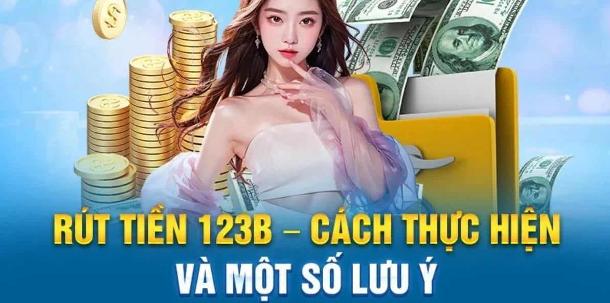 Hướng dẫn rút tiền 123B nhanh nhất